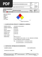 Hoja de Seguridad Alcalos