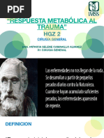 Respuesta Metabolica Al Trauma