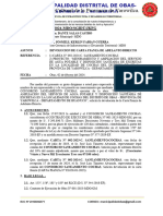 Informe #0039-2024 Devolucion de Carta Fianza