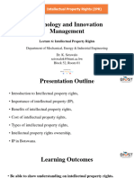 Lecture 6-Intellectual Property Rights