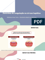 Aula - Distúrbios Da Coagulação Na Cirrose