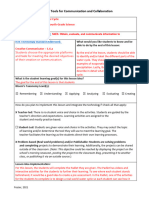 Web 2.0 Communcation and CollaborationTools) LESSON IDEA TEMPLATE