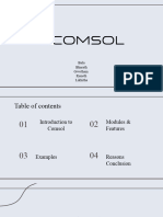 Comsol FINAL Presentation