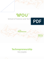 WOU - PPT TEC210 Technopreneurship Unit 5