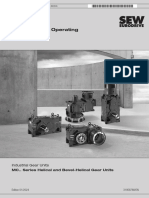 Assembly and Operating Instructions: Industrial Gear Units MC.. Series Helical and Bevel-Helical Gear Units