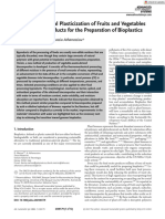 Advanced Sustainable Systems - 2023 - Merino - Thermomechanical Plasticization of Fruits and Vegetables Processing