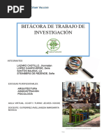 Bitácora de Trabajo de Cultura Instrumento