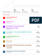 Hasil Uji Turnitin