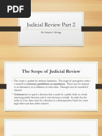 Judicial Review Part 2 May DR Natujwa