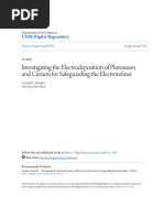 Investigating The Electrodeposition of Plutonium and Curium For Safeguarding The Electrorefiner