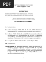 Decision Ndeg007 Rectfiee - Senat Conseiller Assi - Expedition