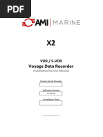 0803 X2 VDR and S-VDR Installation Manual Iss01 Rev16