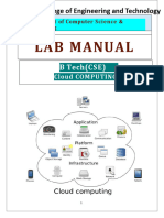 Cloud Computing Lab Manual