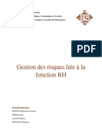 Gestion Des Risques Liée À La Fonction RH (Version Finale)