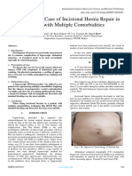 A Challenging Case of Incisional Hernia Repair in Patient With Multiple Comorbidities