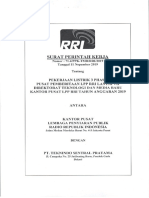 Pekerjaan Listrik 3 Phase Pusat Pemberitaan LPP Rri Lantai Vii Dit TMB Kantor Pusat Rri