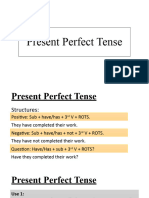 Present Perfect Tense