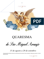 Quaresma de São Miguel Arcanjo 2021