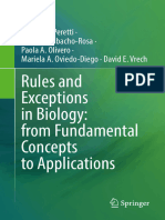 Rules and Exceptions in Biology From Fundamental Concepts To Applications