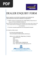 Distributor Enquiry Form