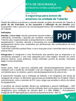 Alerta 13.24 - Acesso de Veículos e Equipamentos