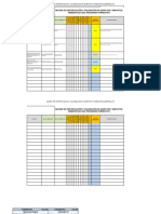 Modelo de Matriz Aspectos Ambientales