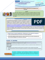 8va Actividad de Experiencia de Aprendizaje - 4to