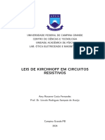 RELATÓRIO 02 Leis de Kirchhoff em Circuitos Resistivos