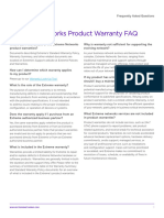 Extreme Networks Product Warranty FAQ v12