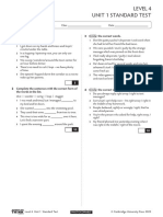 Thk2e AmE L4 Unit Test Standard 1