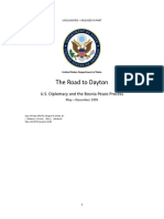 U.S. Dept. of State - The Road To Dayton - U.S. Diplomacy and The Bosnia Peace Process May - December 1995