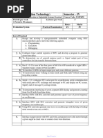 ES Practical Syllabus (E-Next - In)