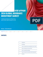 Mercer and Oliver Wyman 2024 Global Investment Insurance Survey and Report