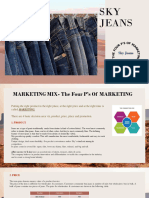 SKY JEANS-Marketing Mix