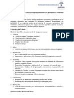 Instrucciones para El Trabajo Final de Fundamentos de Matemáticas