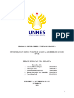 Proposal Pkm-Re Kelompok 6 Konservasi