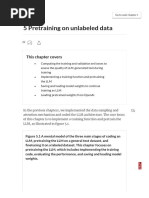 5 Pretraining On Unlabeled Data - Build A Large Language Model (From Scratch)