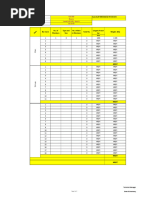 Bar Bending Schedule