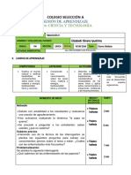 Sesion de Aprendizaje Ciencia y Ambiente