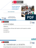 Tamizaje Trastornos Del Neurodesarrollo en Niños de 0 A 3 Años M-CHAT-R (DESCARTE AUSTISMO)