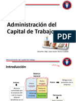 Administracion Del Capital de Trabajo