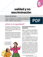 Boletín #6 - Igualdad y No Discriminación