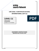 LRN C2 January 2022 Examiner Instructions