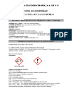 Sosa Caustica Escamas o Perlas