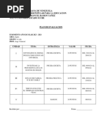 Plan de Evaluacion Ingles 3ero, 4to y 5to Año2