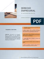 Derecho Empresarial - Mercantil Ordinario I 2024