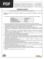 2019 Prefeitura de Mandaguacu PR Engenheiro Civil Prova