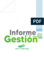 Informe de Gestion Aseo Riogrande