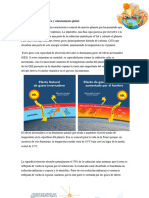 Clase #8 Tema: Efecto Invernadero y Calentamiento Global