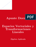 S4 - Apunte - Docente - Espacios - Vectoriales - Transformaciones Lineales